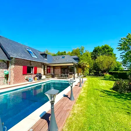 Villa La Normande - Piscine - Jaccuzzi Encastre - Wifi Fibre - 6 - 4 Tv 4k - Jeux Enfants - Luxe
